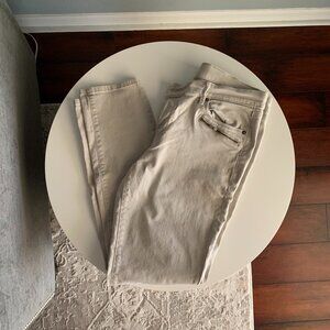 Beige LOFT stretch pant Sz 12